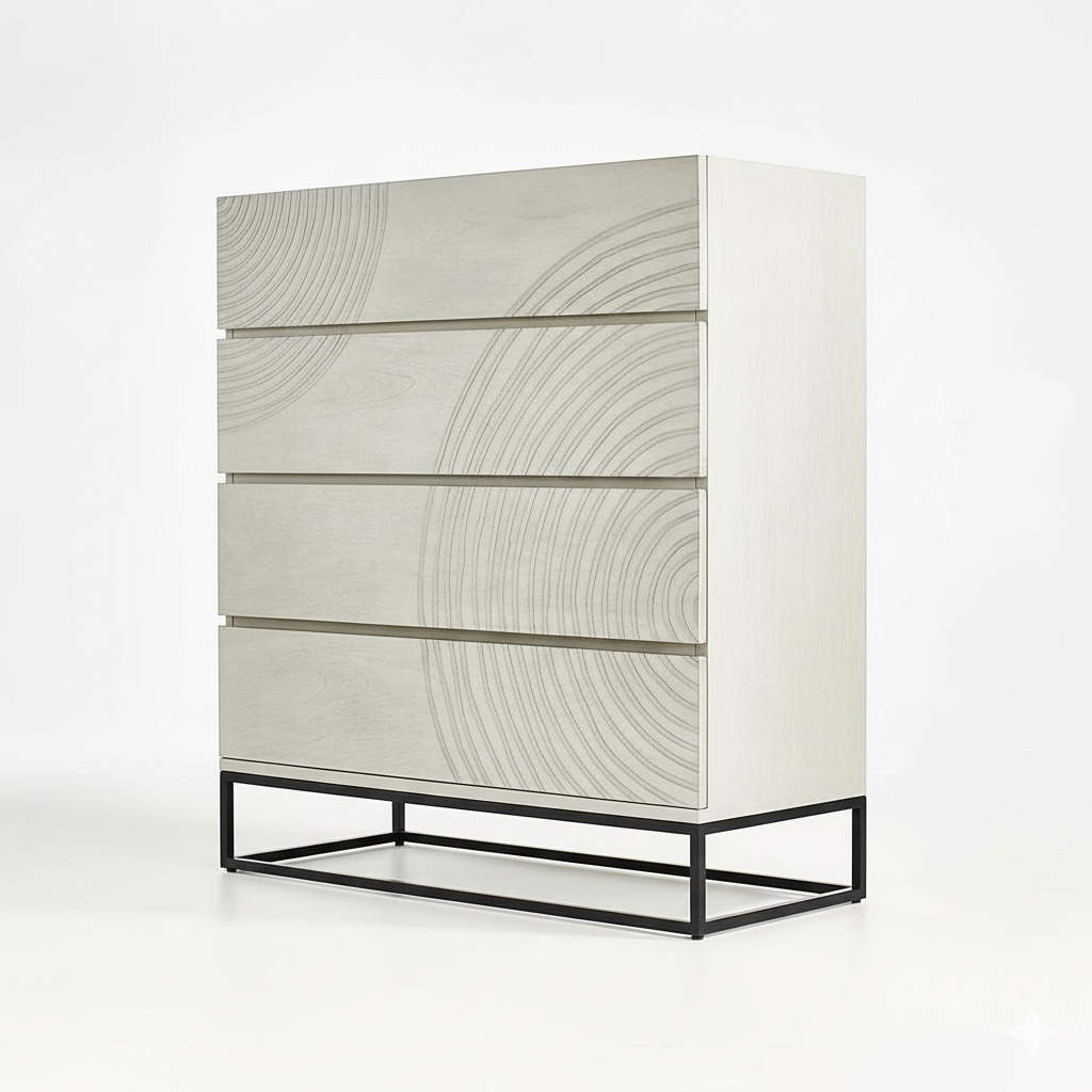 4-Drawer Chest — Kathee.pk Signature Collection