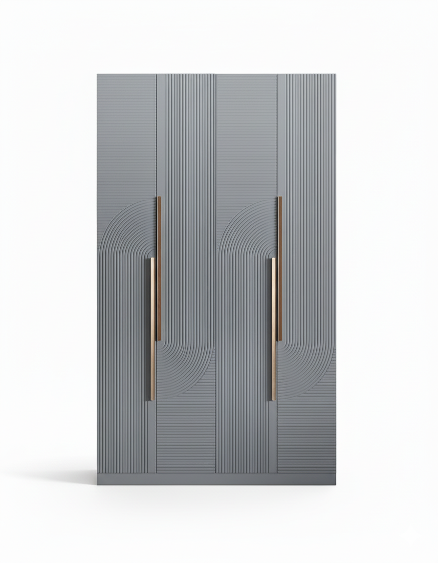Gloss Polish Wardrobe / 2 Door / 7x6 — Kathee.pk