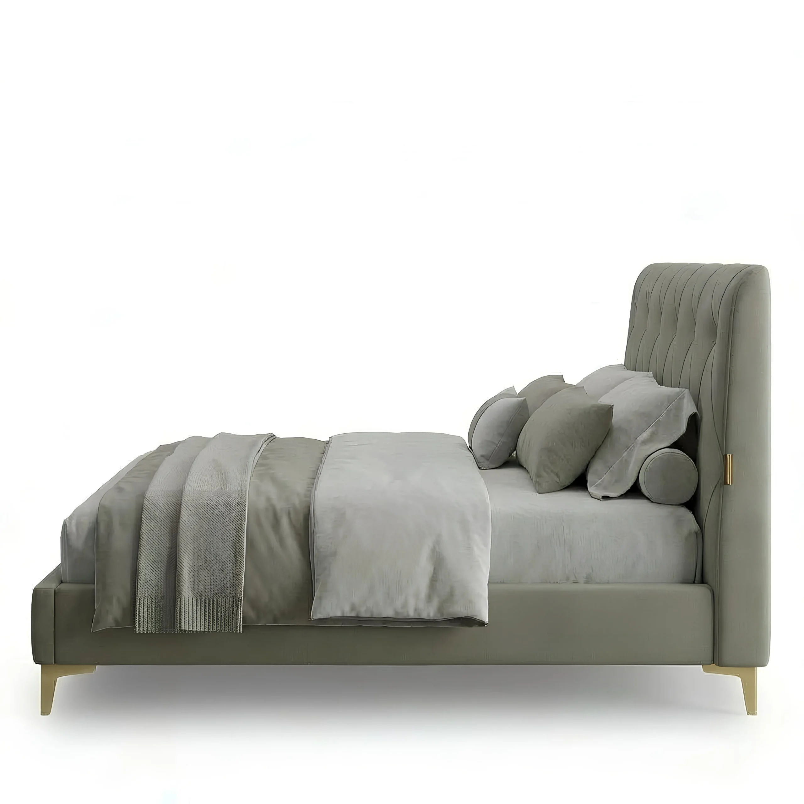 Tufted Button Luxury Bed - Image 4