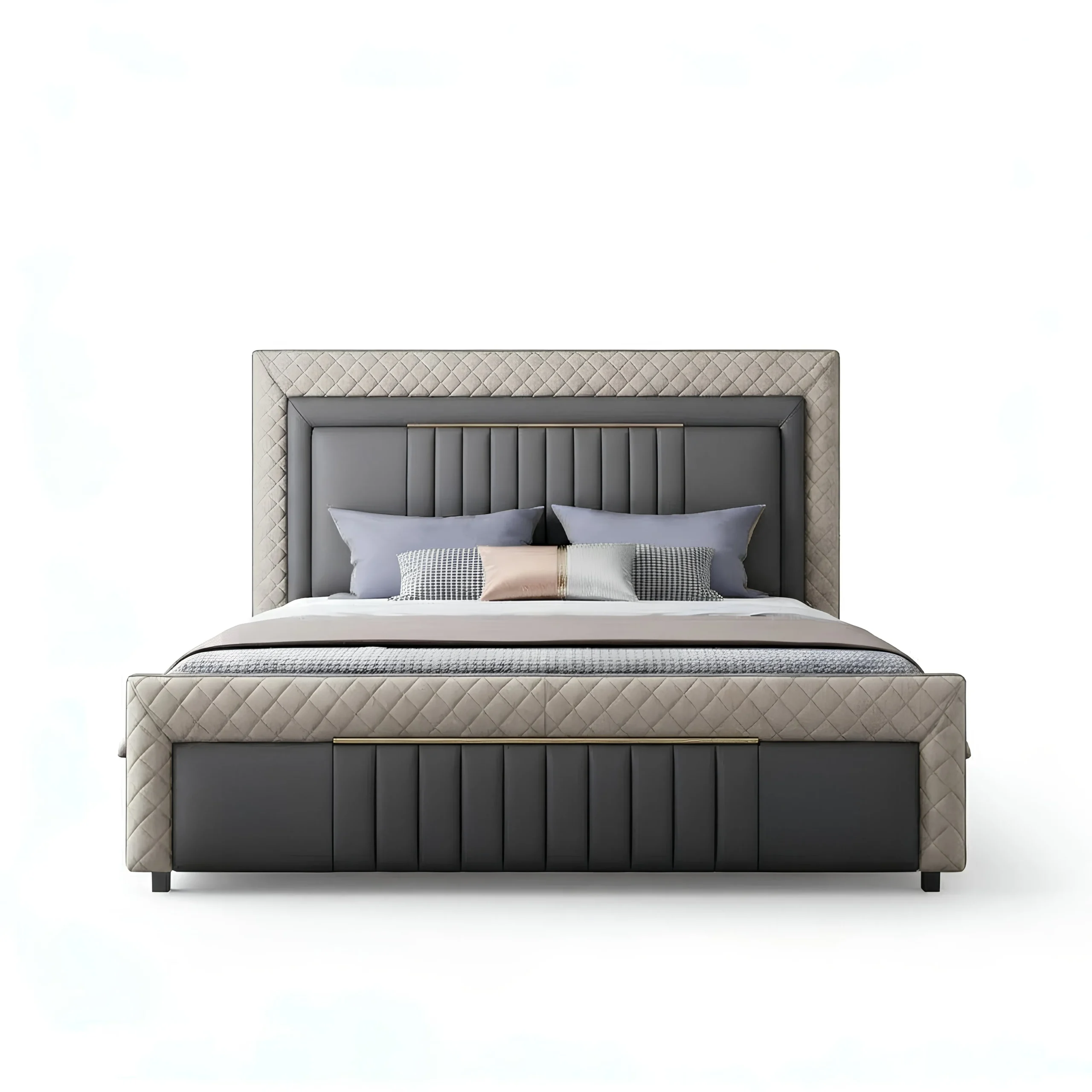 Nordic Luxury King Size Bed