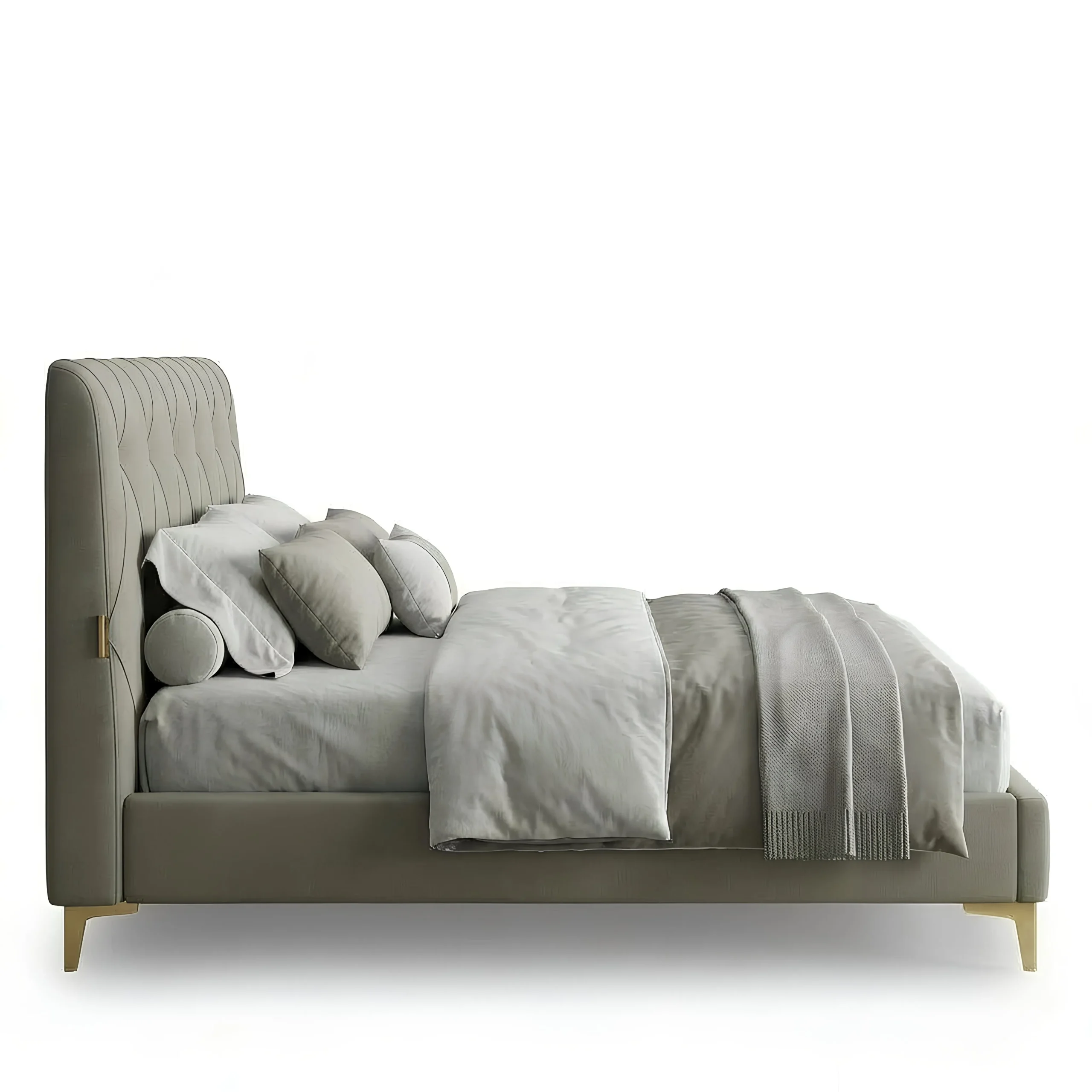 Tufted Button Luxury Bed - Image 2