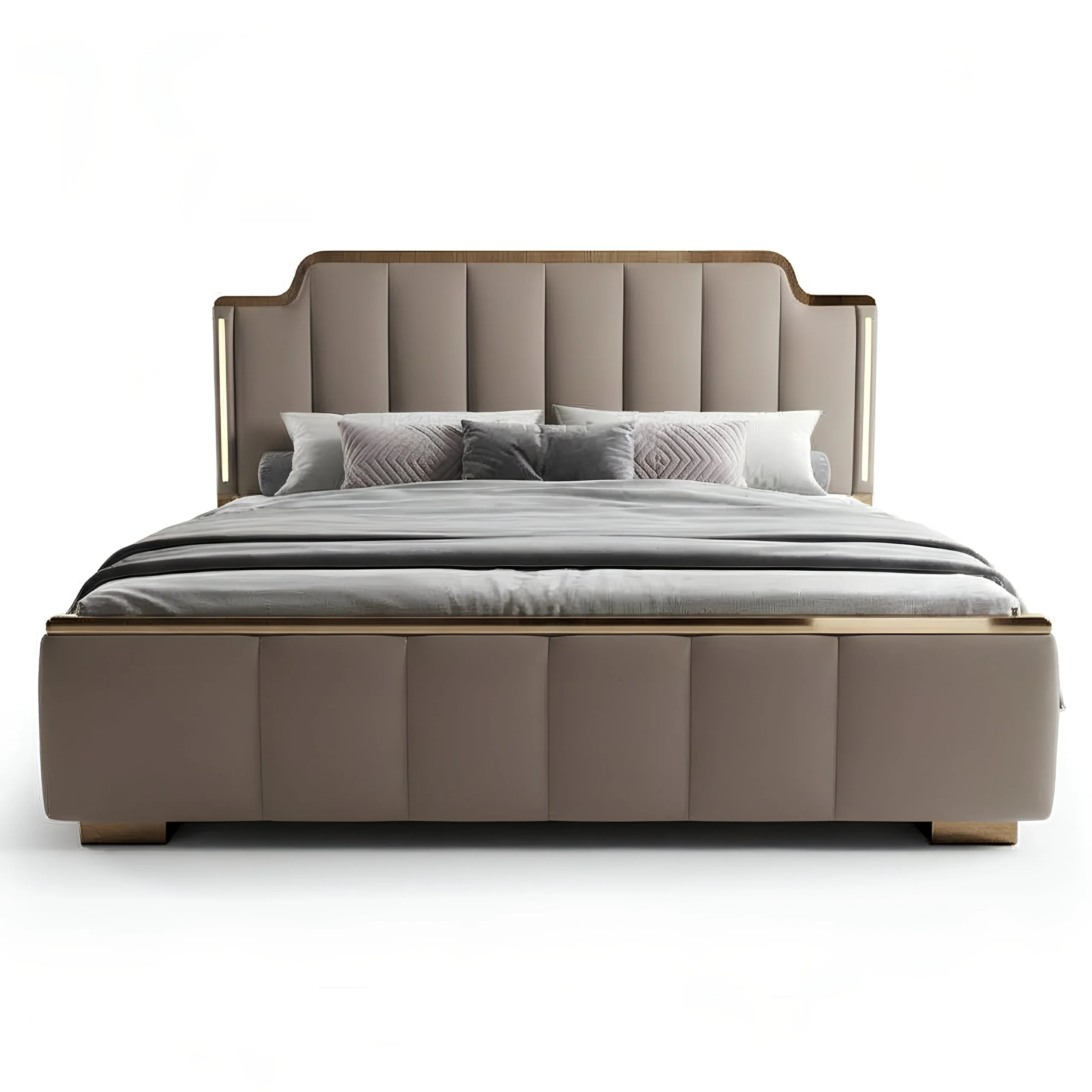 Gold Lineage King Bed