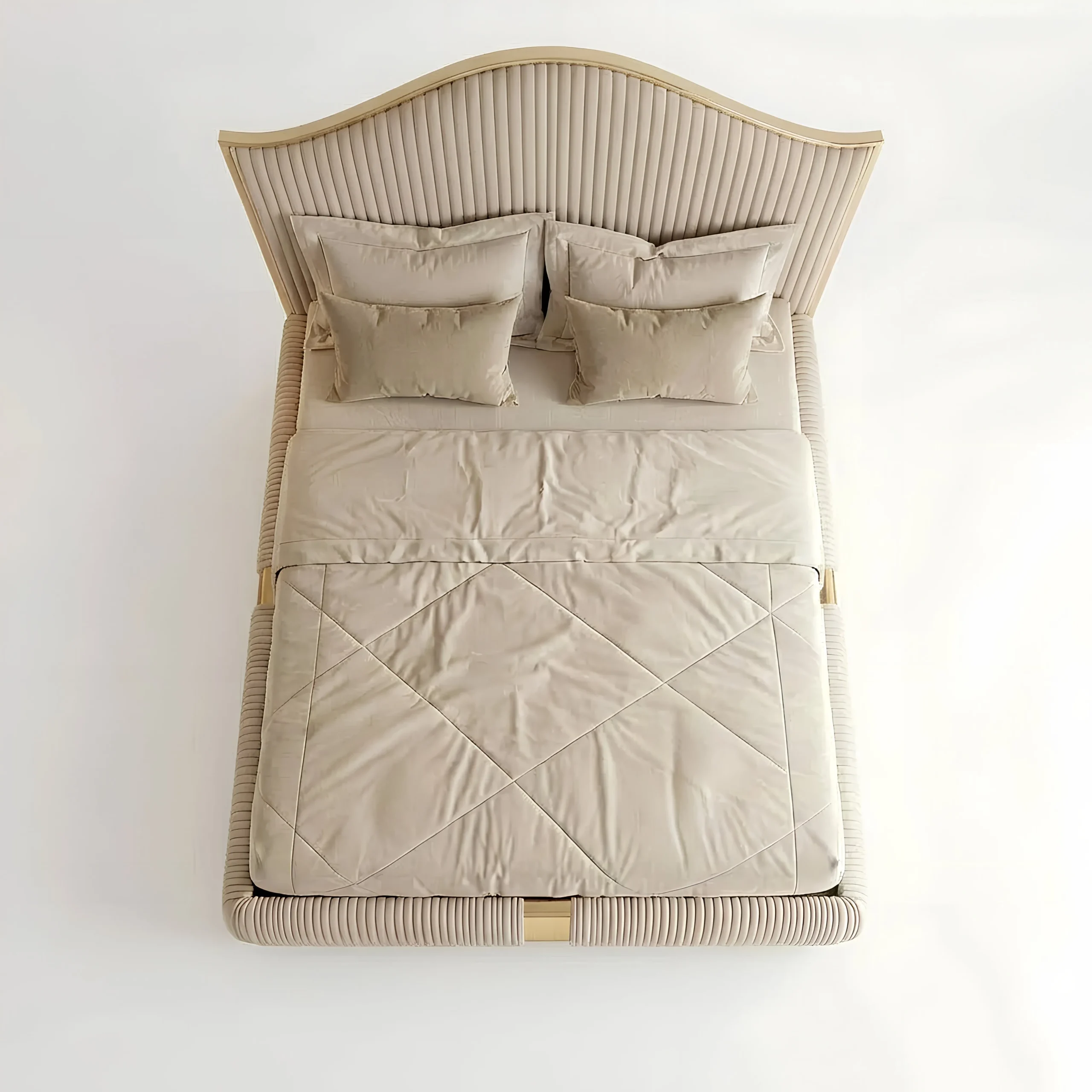 Versailles Gold King Bed — Kathee.pk