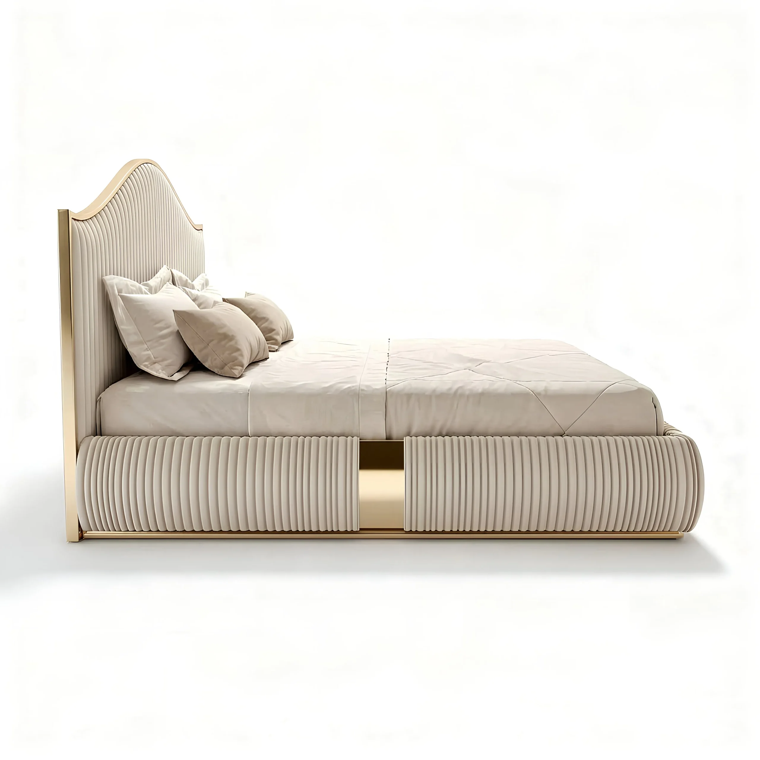 Versailles Gold King Bed — Kathee.pk