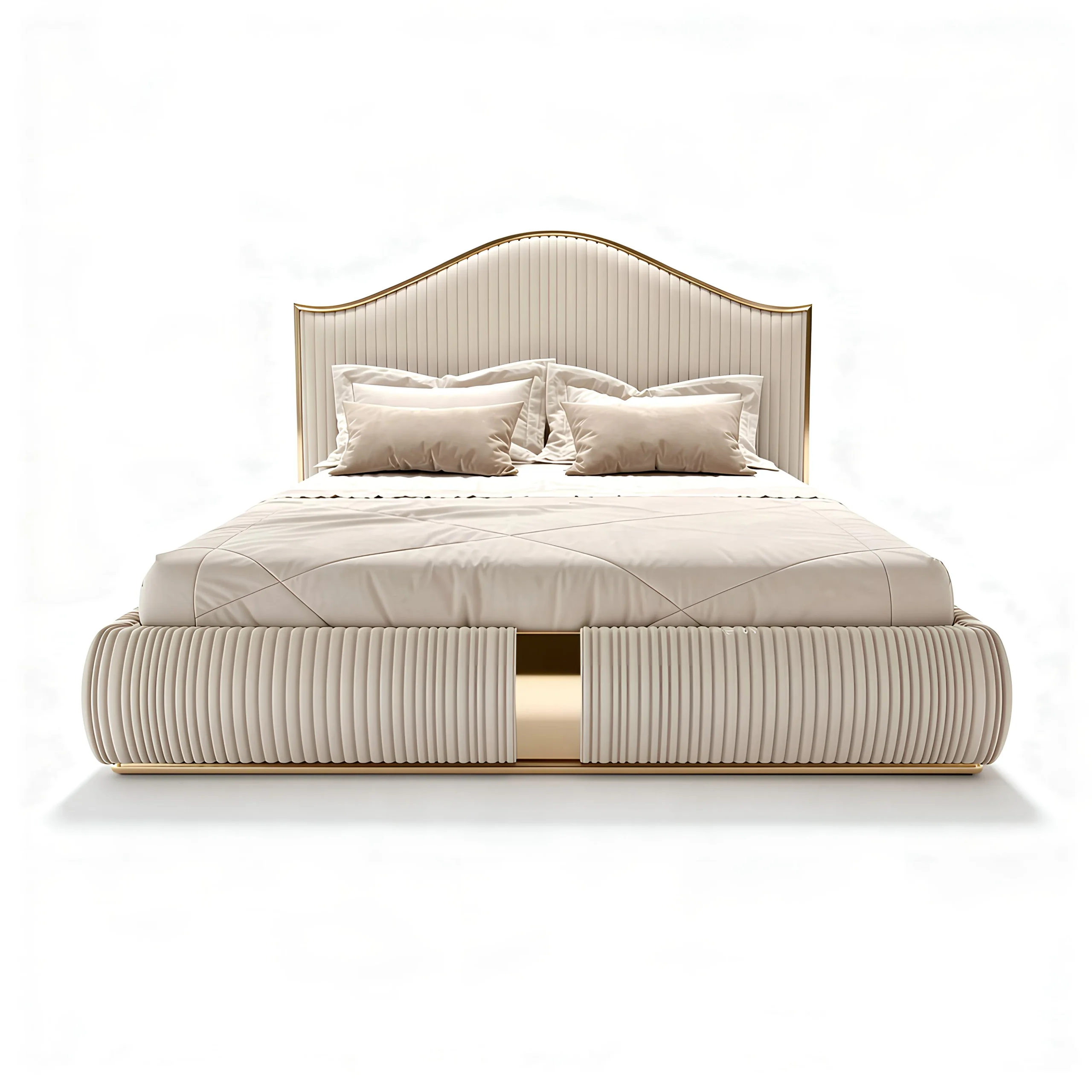 Versailles Gold King Size Bed — Kathee.pk